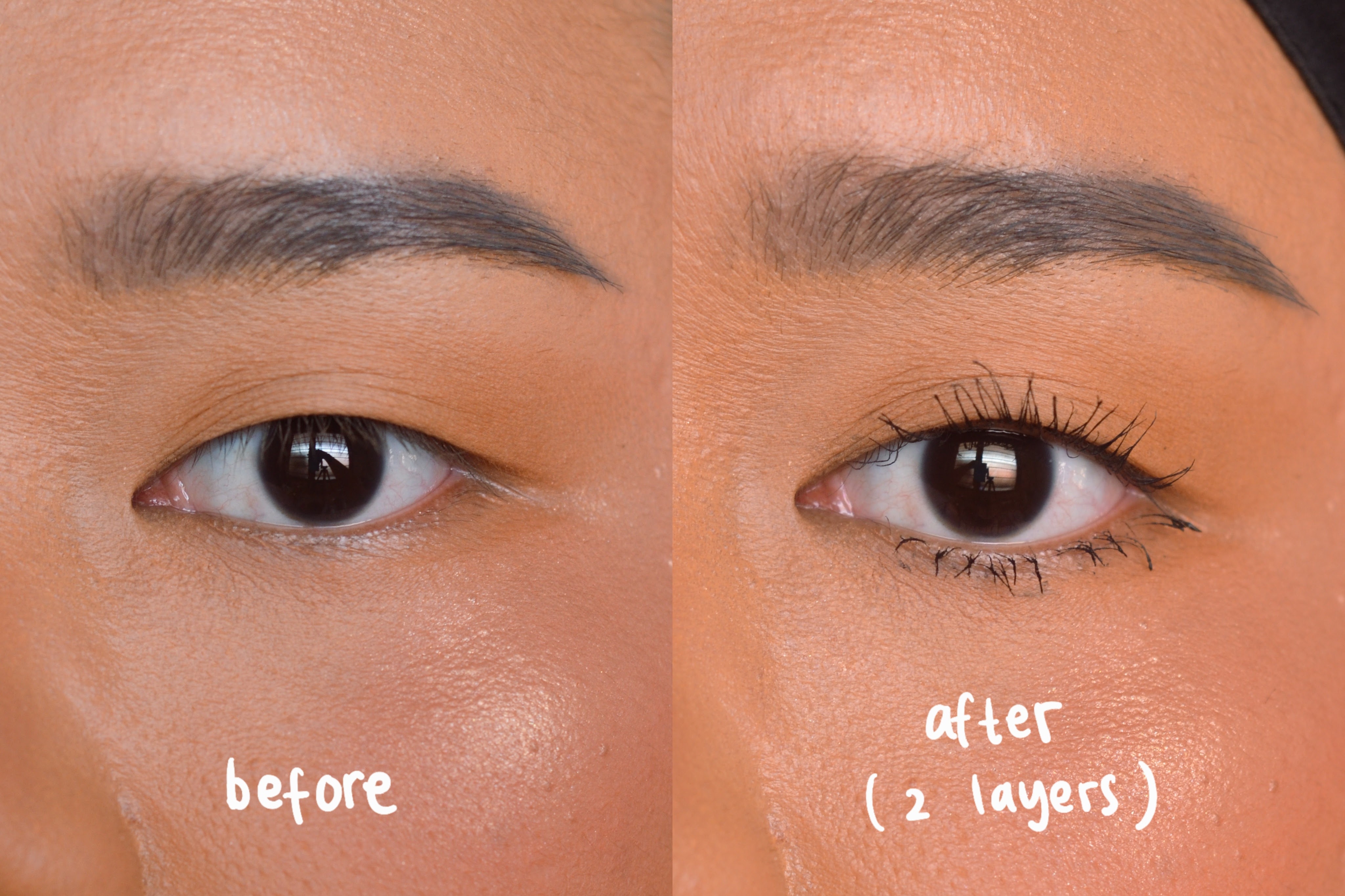 Swatch Rose All Day Thunder Lash Mascara Swatch Rose All Day Thunder Lash Mascara