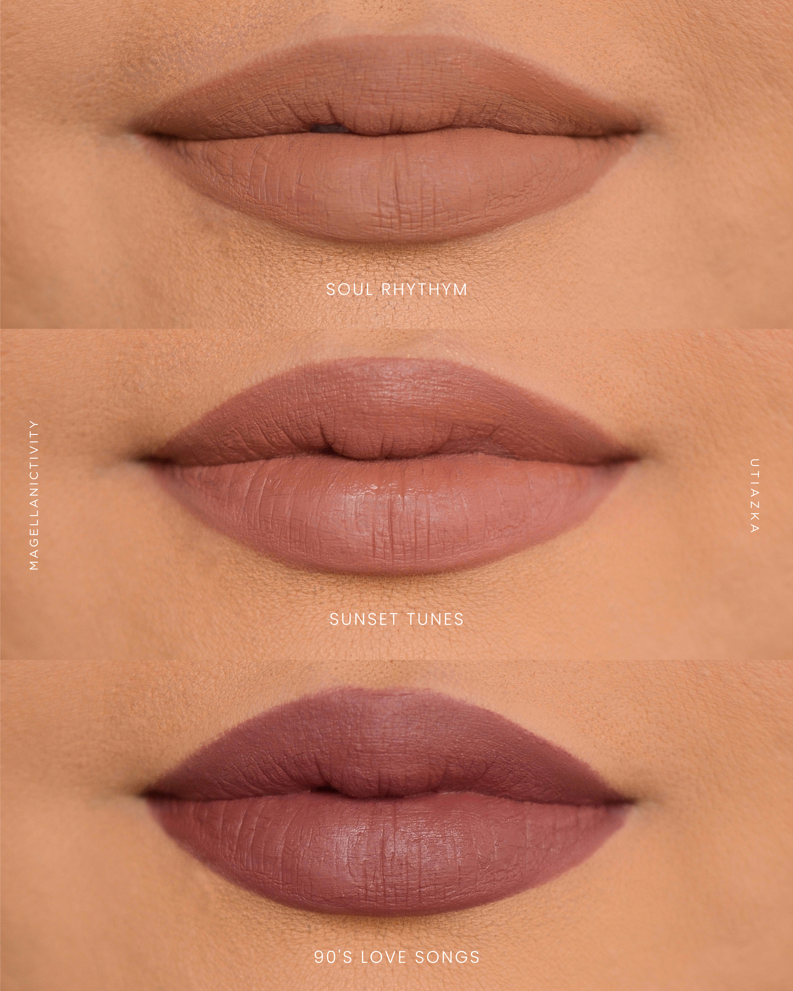 lip swatch rose all day lip mousse records