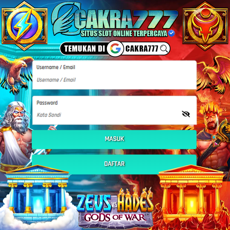 Cakra777 : Situs Dewa Slot777 Game Online Terbaru The Best Di indonesia